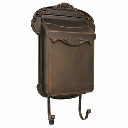 VICTORIA VERTICAL MAILBOX Victoria Vertical Copper Mailbox SVV-1013-CP